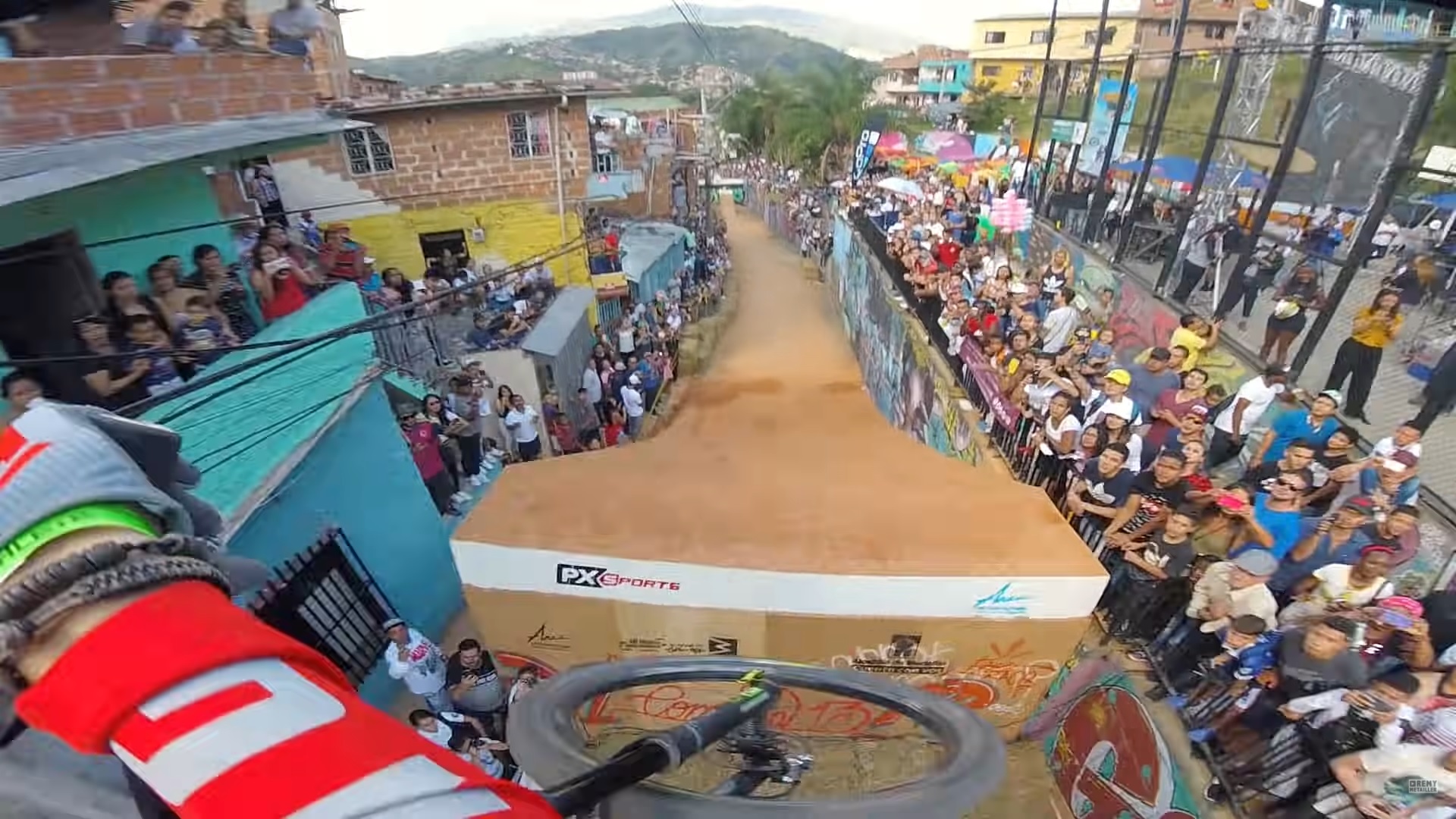 Medellin urban downhill
