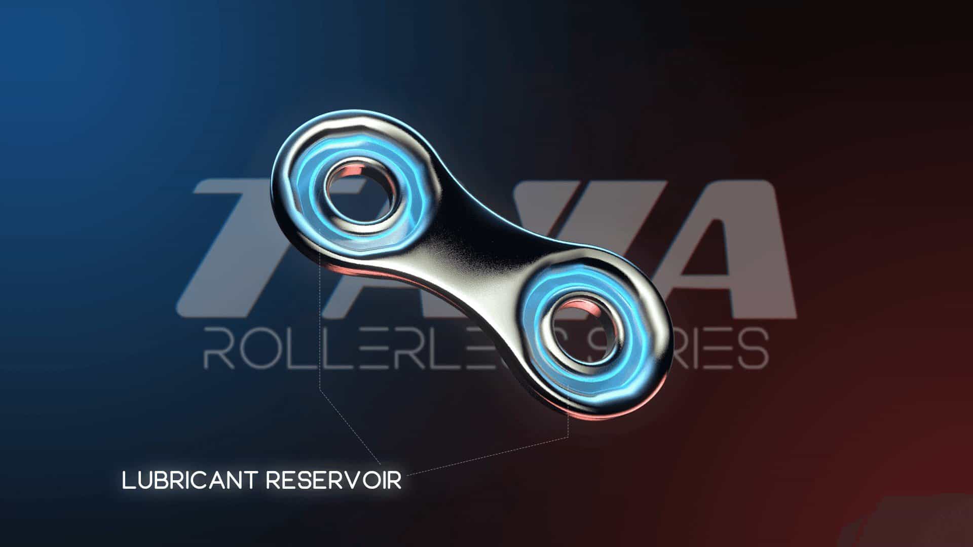 Cuscinetto a sfera con lubrificante, componente per biciclette mountain bike.