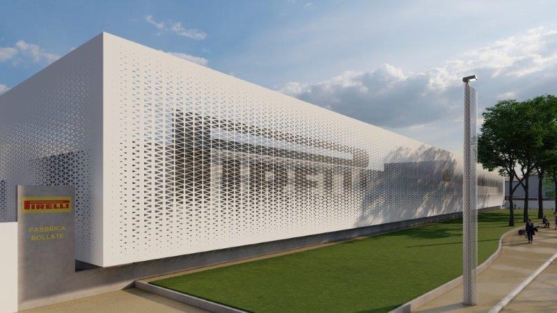 Pirelli Bollate Plant rendering