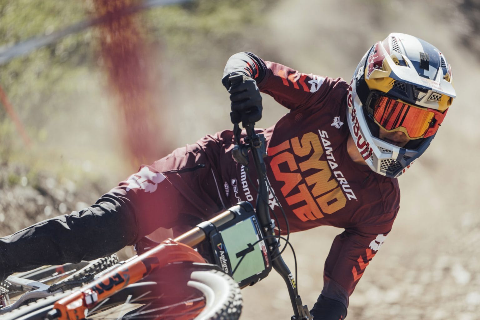 How did Goldstone set the fastest time in Vallnord? 365mountainbike