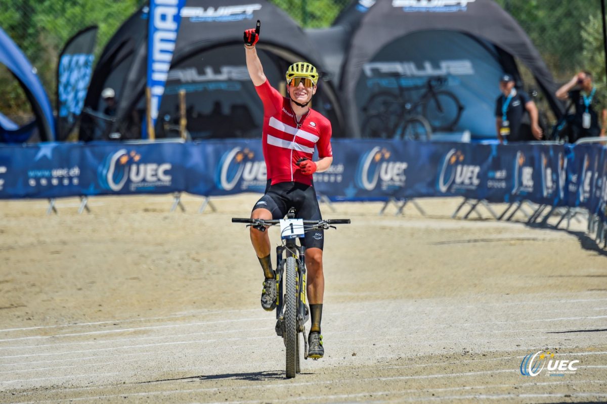 Pedersen Gustav campione europeo mtb juniores