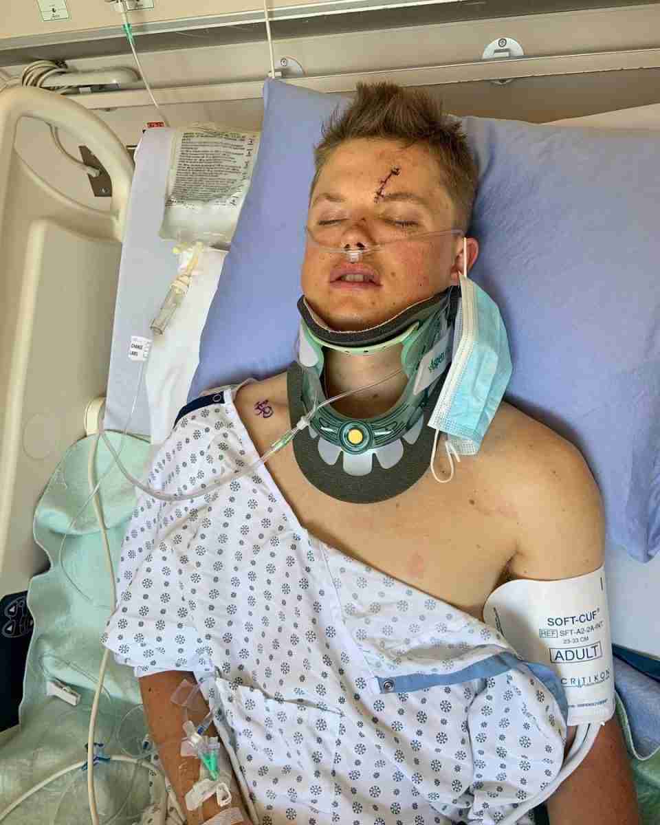 Kasper Woolley incidente