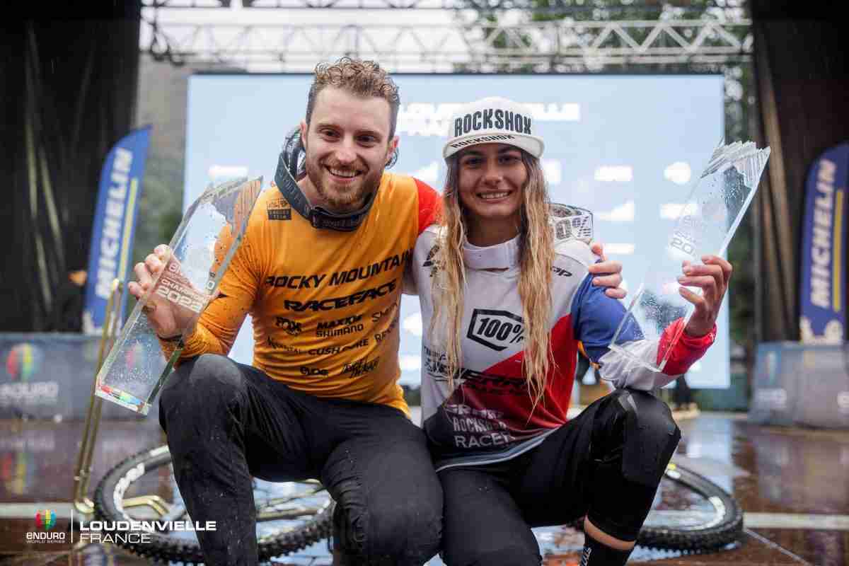 Jesse Melamed e Isabeau Courdurier EWS 2022