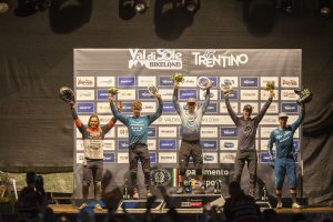 Podio maschile 4x val di sole 2022
