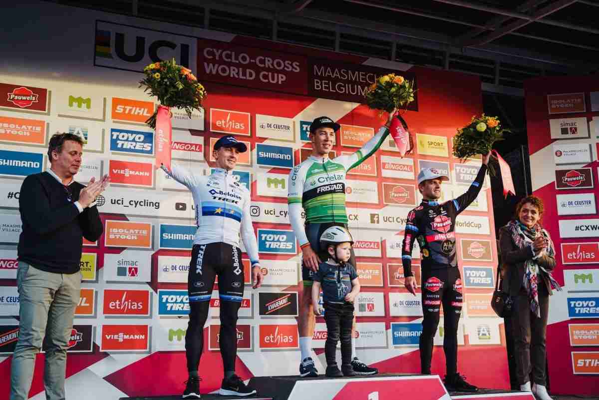 Podio maschile Cyclocross World Cup