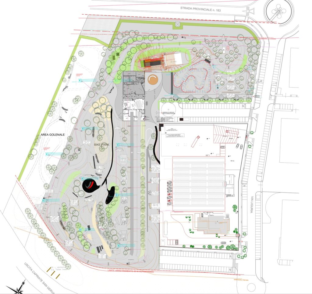 Planimetria Vittoria Park