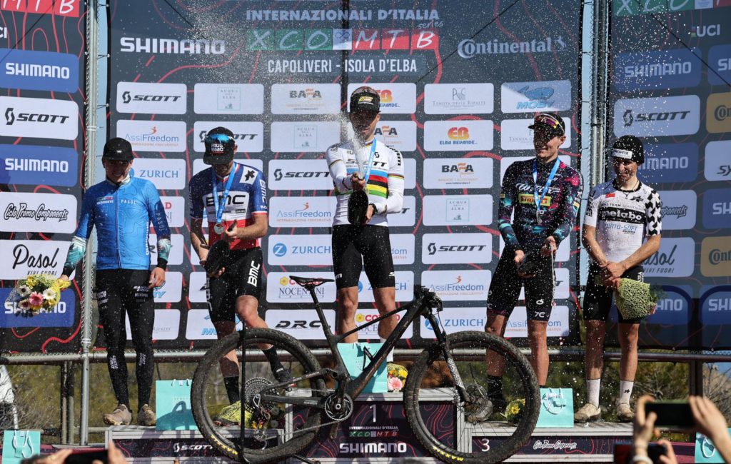 Capoliveri Legend podium XCO