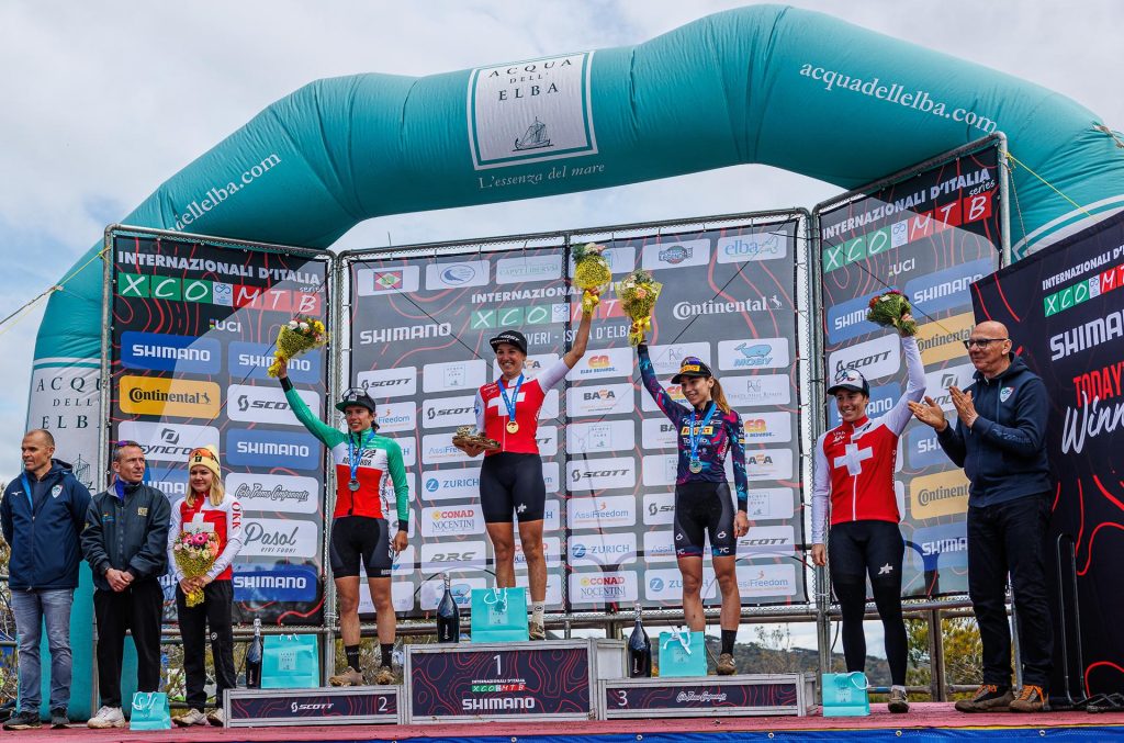 Podium Women Elite Capoliveri Legend XCO 2023