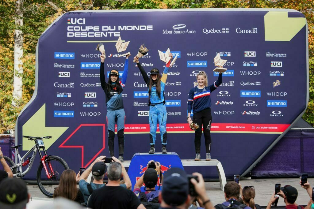 podio donne mont sainte anne