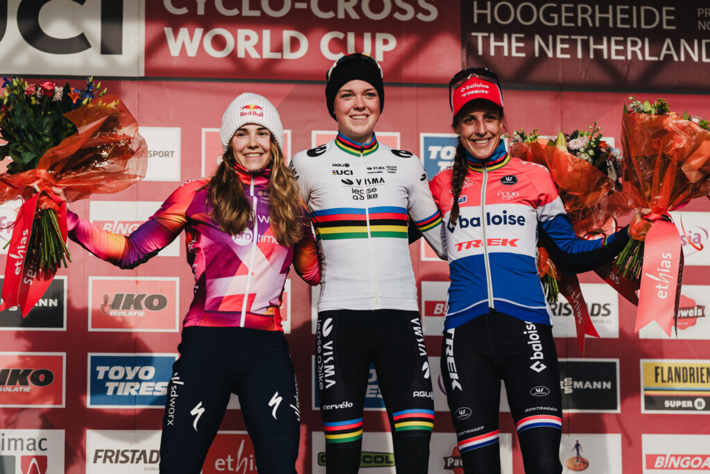 Podio femminile Hoogheride 2024