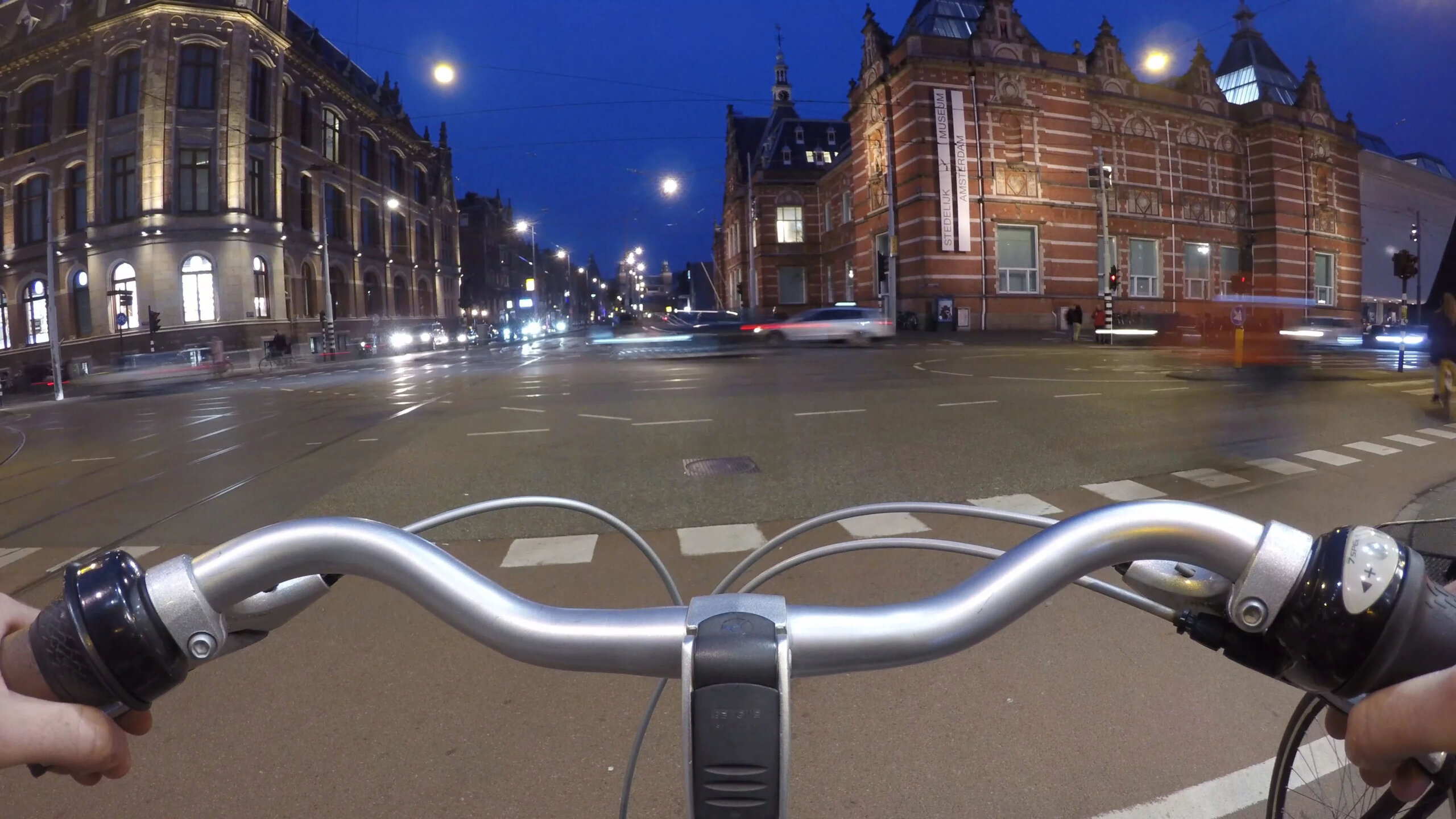pov bike night