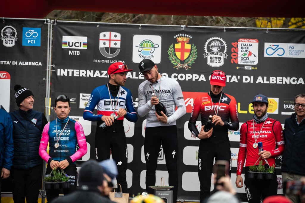 Podio Albenga Elite maschile 2024