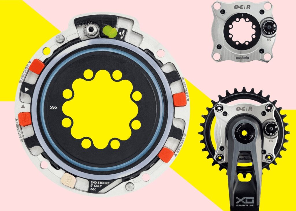 Componenti di trasmissione e di cambio per mountain bike, part of the high-tech bike gear.