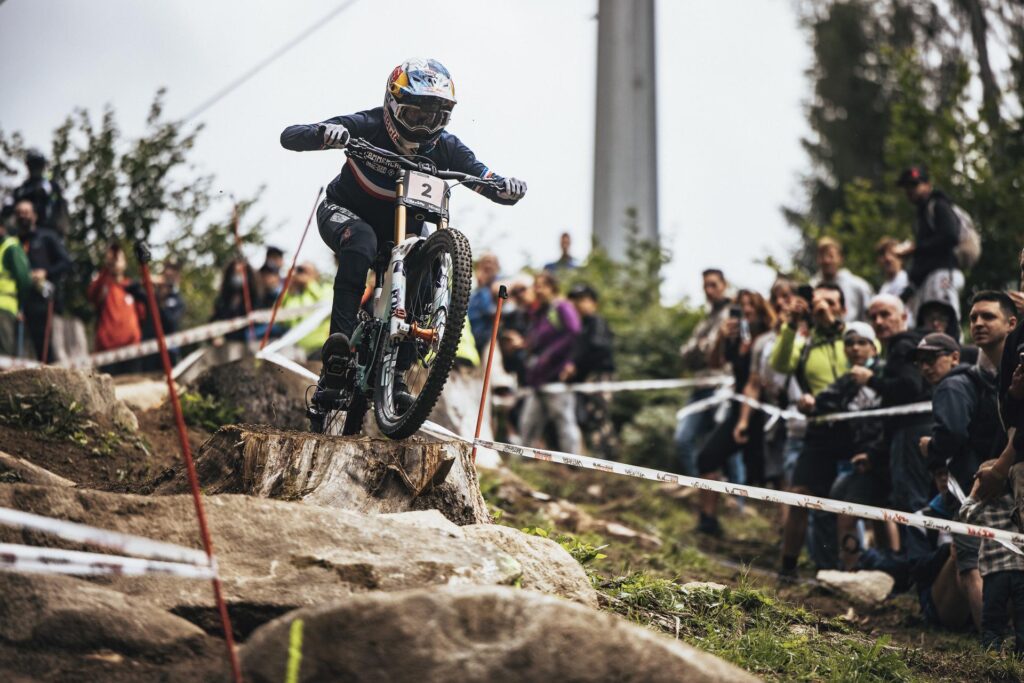 La francese Myriam Nicole in azione sulla Black Snake (Credits: Daniele Molineris)