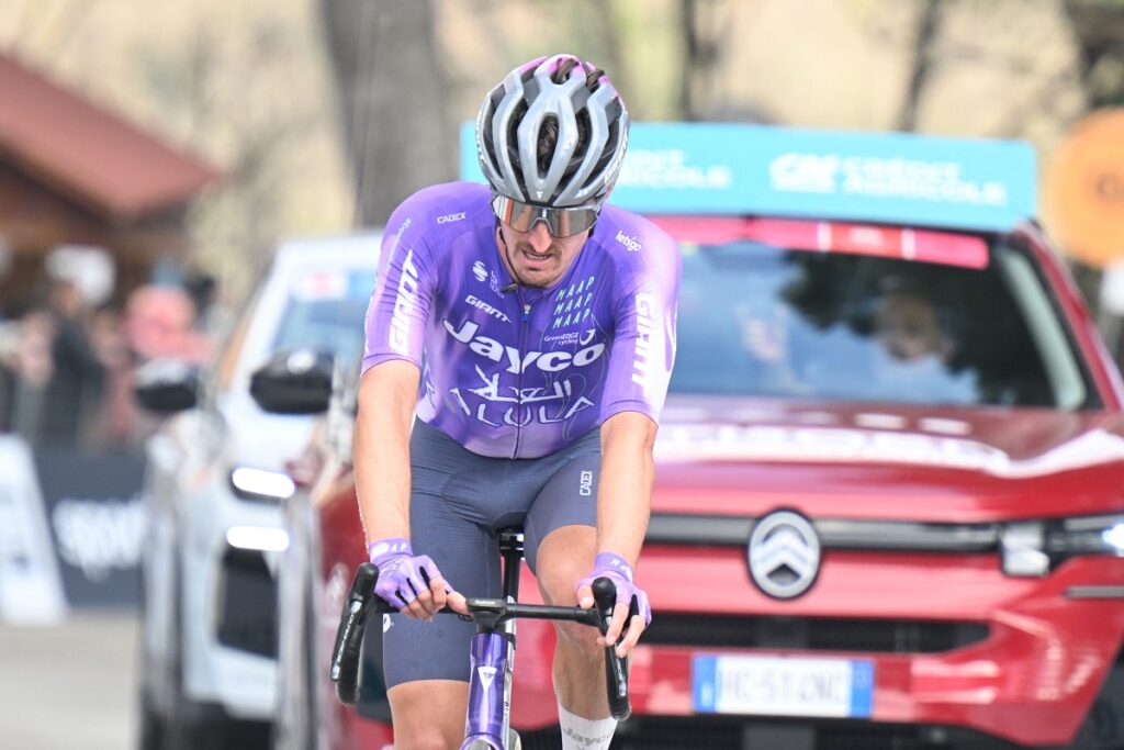 13-03-2026 Tirreno - Adriatico; Tappa 05 Marotta Mondolfo - Mombaroccio; 2026, Jayco Aula; Hatherly, Alan; Mombaroccio;