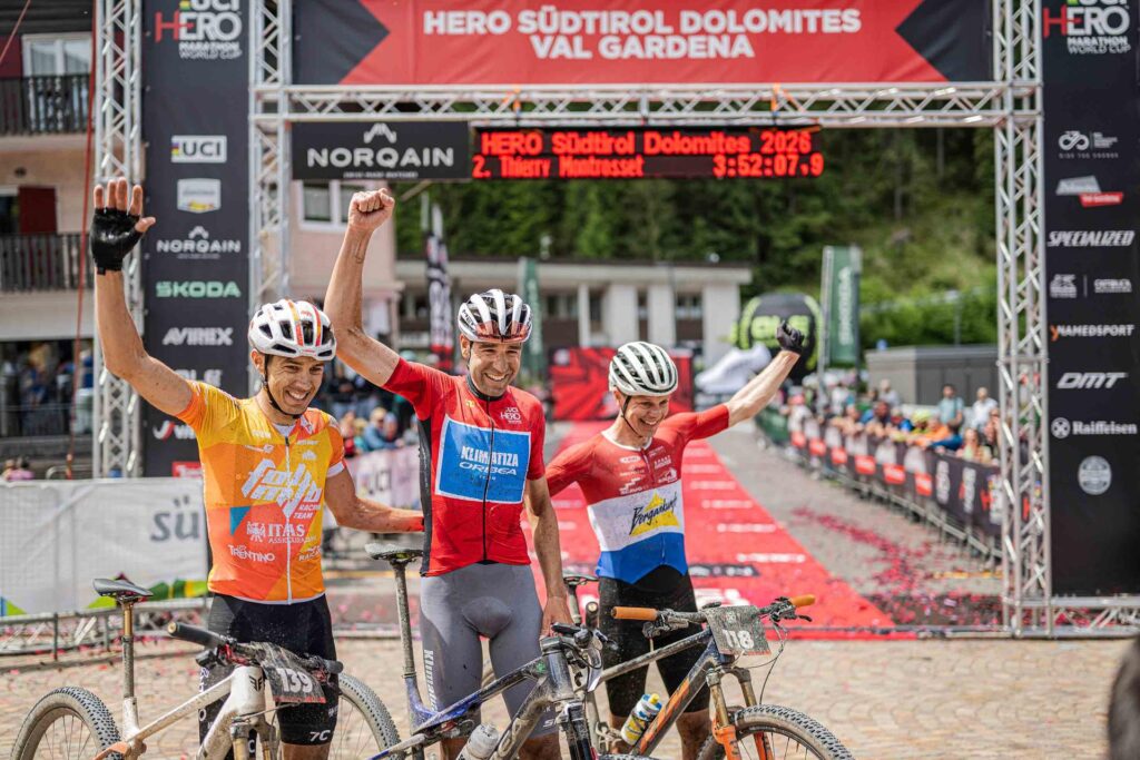 Podio Elite Men, da sinistra: Diego Rosa, David Valero Serrano e Tim Smeenge- ph credit wisthaler.com