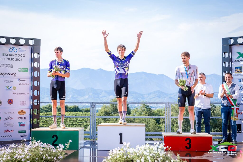 Podio Italiani XCO 2026: Avondetti, Zanotti e Siffredi
