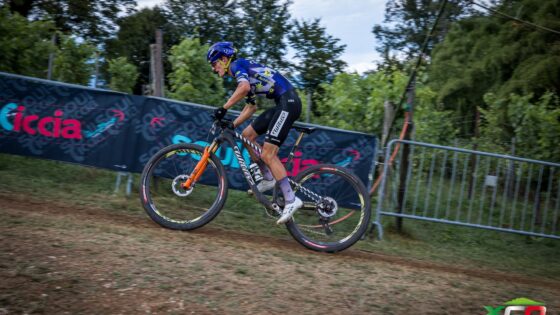Simone Avondetto in azione