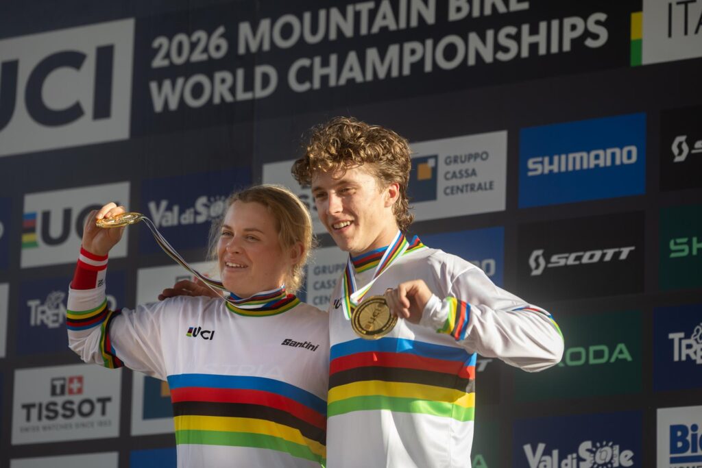 Vali Höll e Jackson Goldstone si sono confermate Campioni del Mondo di Downhill (Credits: Michele Mondini)